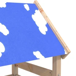 vidaXL Estructuras Para Juegos Al Aire Libre-Torre de Juego Marrón Madera de pino macizo