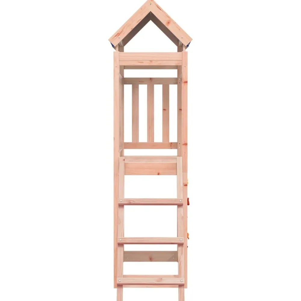 vidaXL Estructuras Para Juegos Al Aire Libre-Torre de Juego Marrón Madera Sólida de Douglas