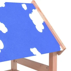 vidaXL Estructuras Para Juegos Al Aire Libre-Torre de Juego Marrón Madera Sólida de Douglas
