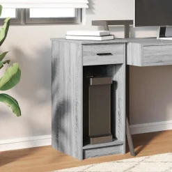 vidaXL Mobiliario De Oficina-Torre de ordenador con cajón 35x45x77 cm