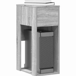 vidaXL Mobiliario De Oficina-Torre de ordenador con cajón 30x44x74 cm