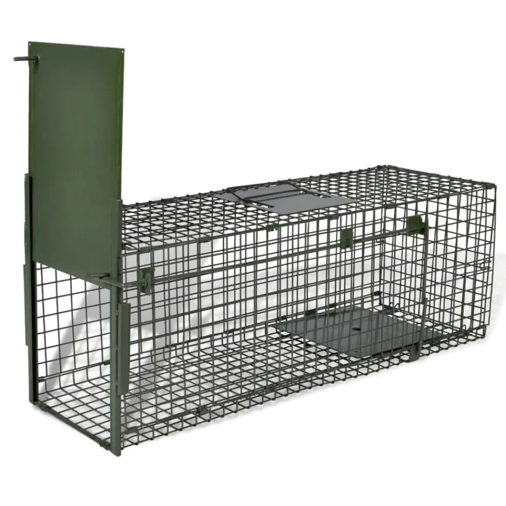 vidaXL Trampa para animales vivos 1 puerta New