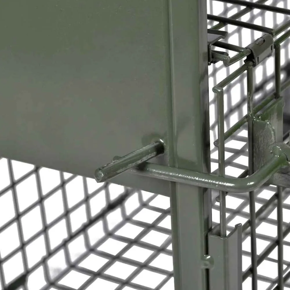 vidaXL Trampa para animales vivos 1 puerta New