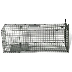 vidaXL Trampa para animales vivos 1 puerta New