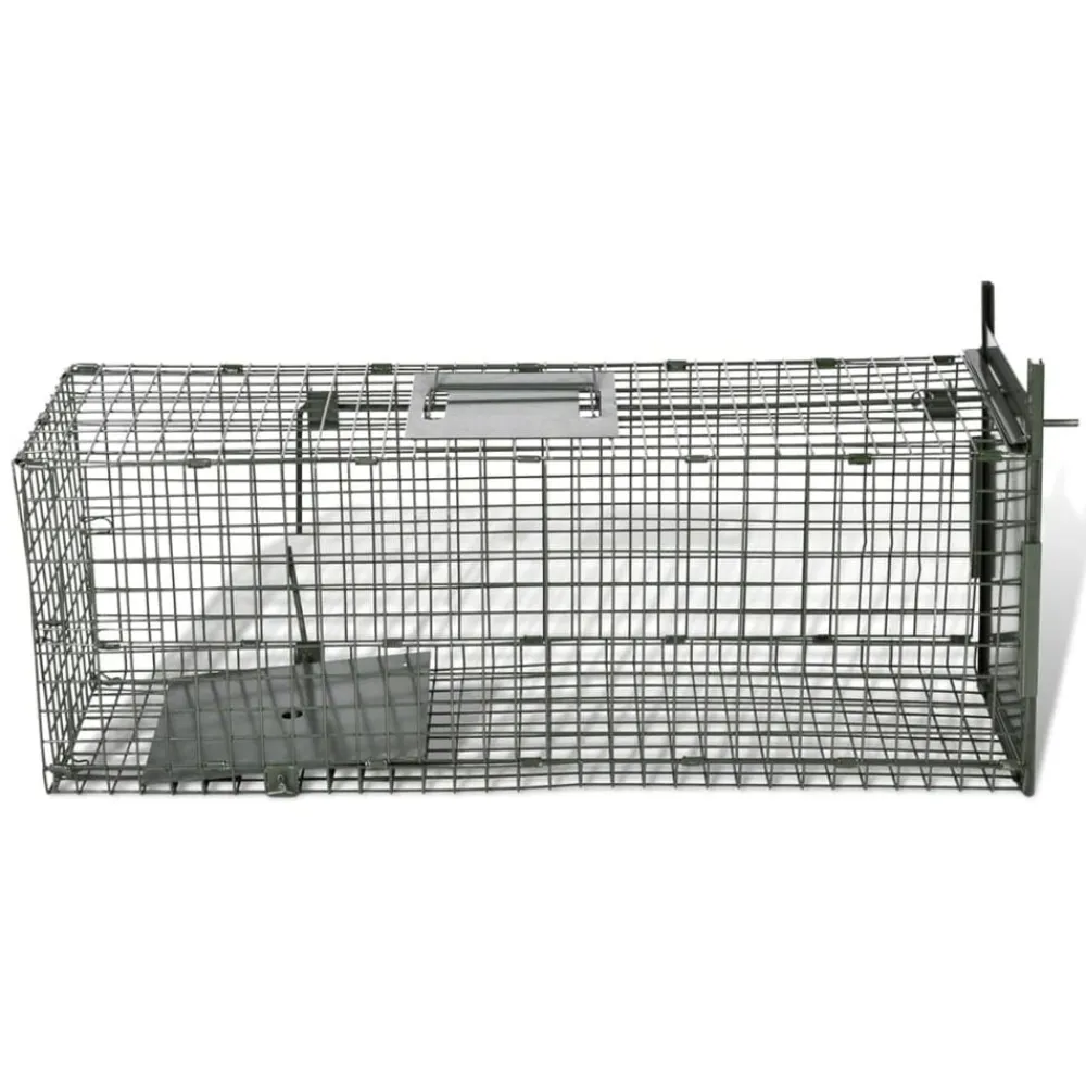vidaXL Trampa para animales vivos 1 puerta New