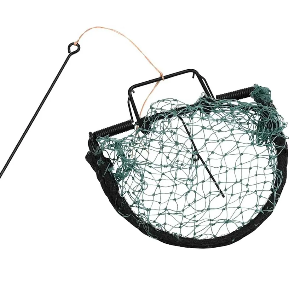 vidaXL Productos Del Hogar-Trampa para pájaros acero verde 20 cm