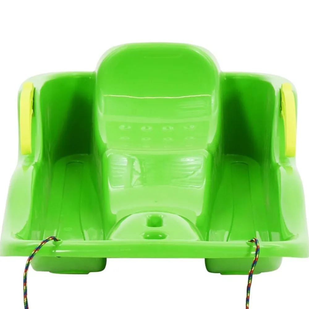 vidaXL Actividades Al Aire Libre-Trineo con frenos polipropileno 87x40x18 cm