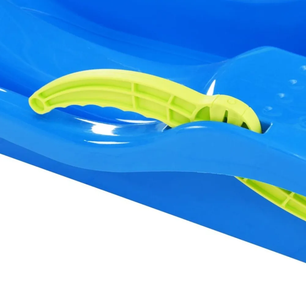 vidaXL Trineo con frenos polipropileno 87x40x18 cm Azul Online