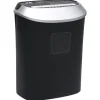 vidaXL Trituradora de papel corte cruzado 10 hojas negro Outlet