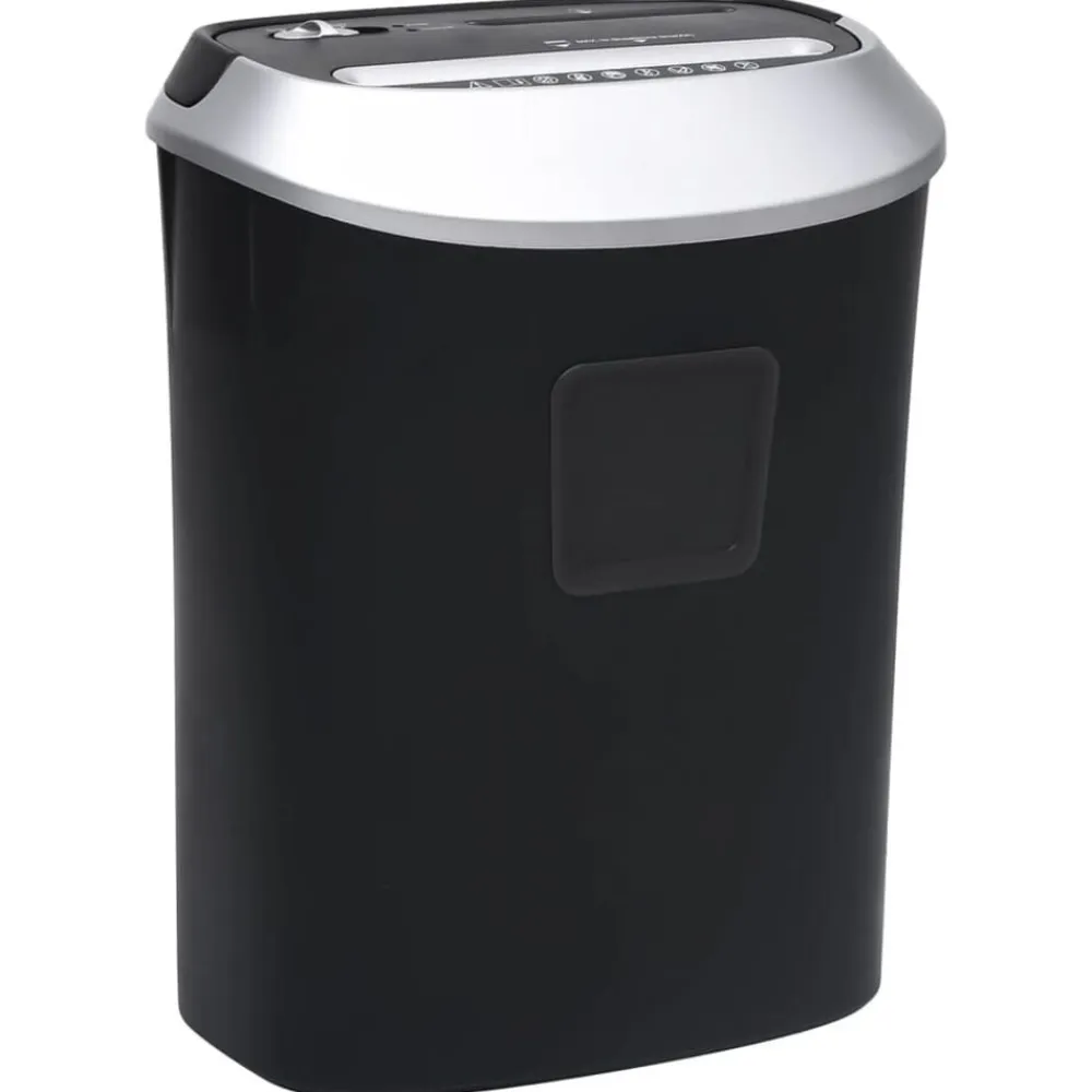 vidaXL Trituradora de papel corte cruzado 10 hojas negro Outlet
