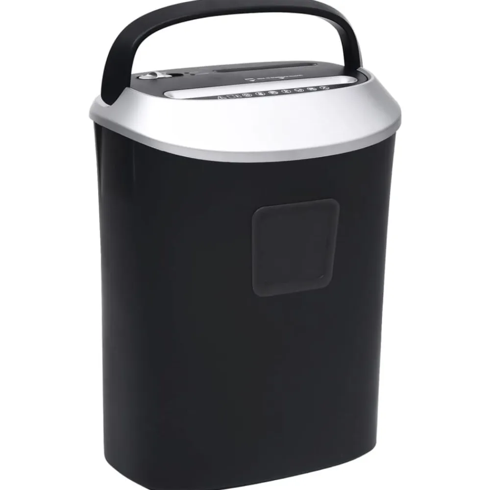 vidaXL Trituradora de papel corte cruzado 10 hojas negro Outlet