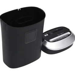 vidaXL Trituradora de papel corte cruzado 10 hojas negro Outlet