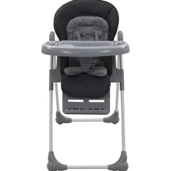 vidaXL Trona de bebé Gris Hot