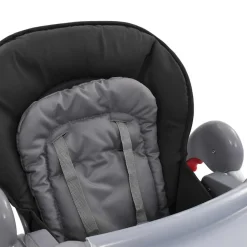 vidaXL Trona de bebé Gris Hot