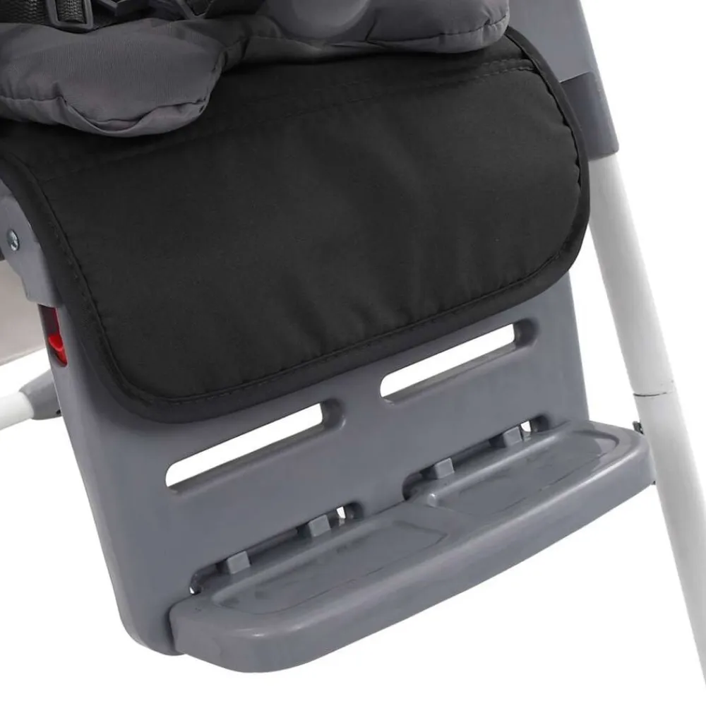 vidaXL Trona de bebé Gris Hot