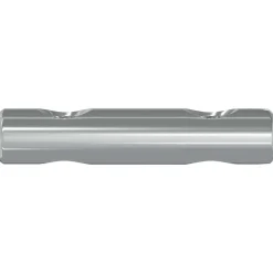 vidaXL Accesorios De Bricolaje-Tuerca 2 pcs Recubierto de zinc 60 x 12 mm Hierro