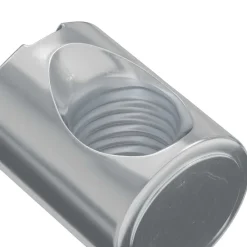 vidaXL Accesorios De Bricolaje-Tuerca de Barril 2 pcs Plateado M6 x 13 mm Hierro