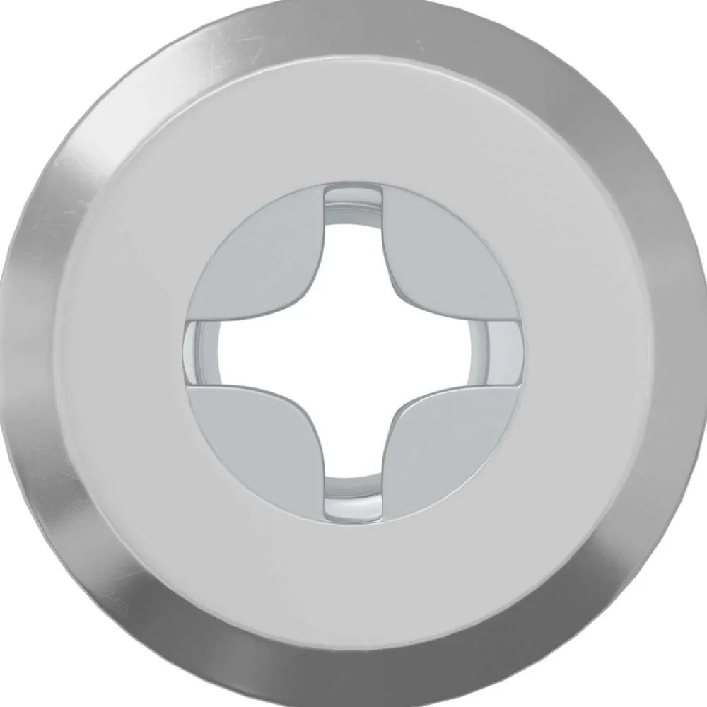 vidaXL Accesorios De Bricolaje-Tuerca de Bloqueo 2 pcs Plateado M6 x 15 mm Acero