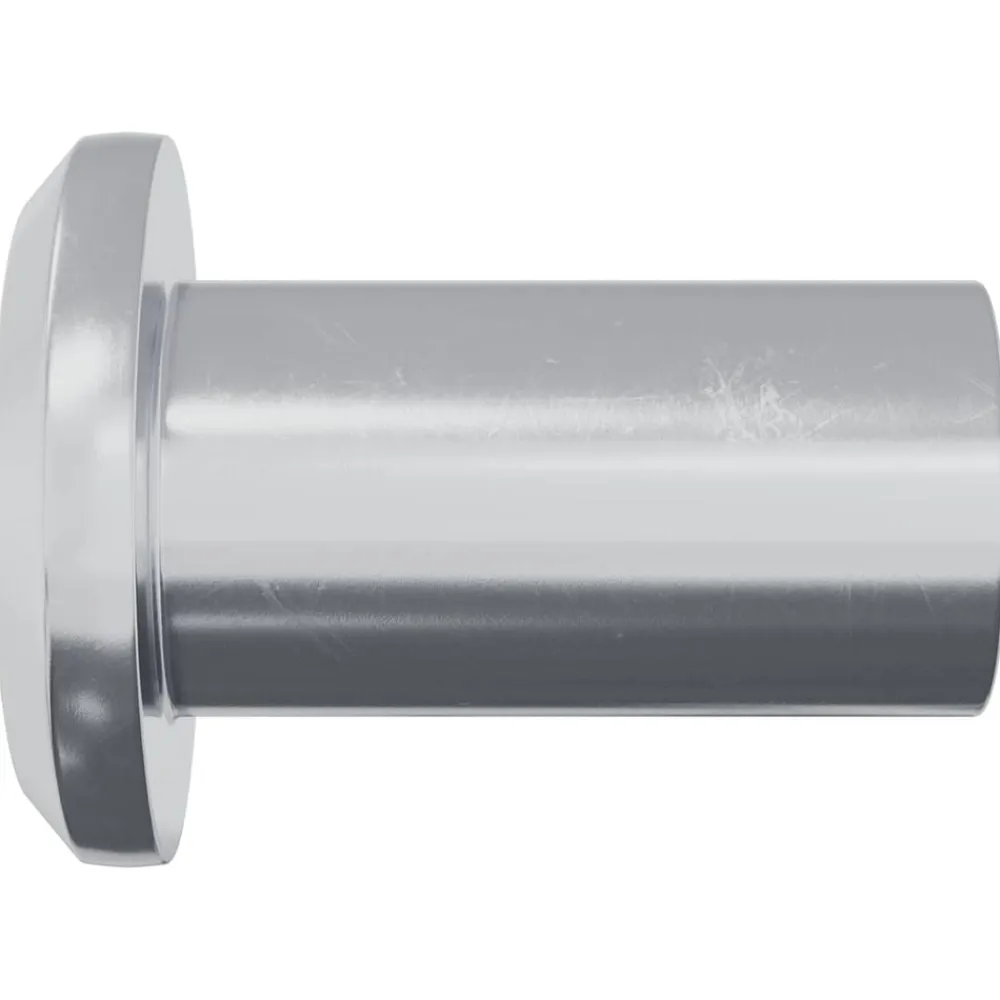 vidaXL Accesorios De Bricolaje-Tuerca de Bloqueo 2 pcs Plateado M6 x 15 mm Acero