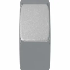 vidaXL Accesorios De Bricolaje-Tuerca Hexagonal 2 pcs Plateado M6 Metal