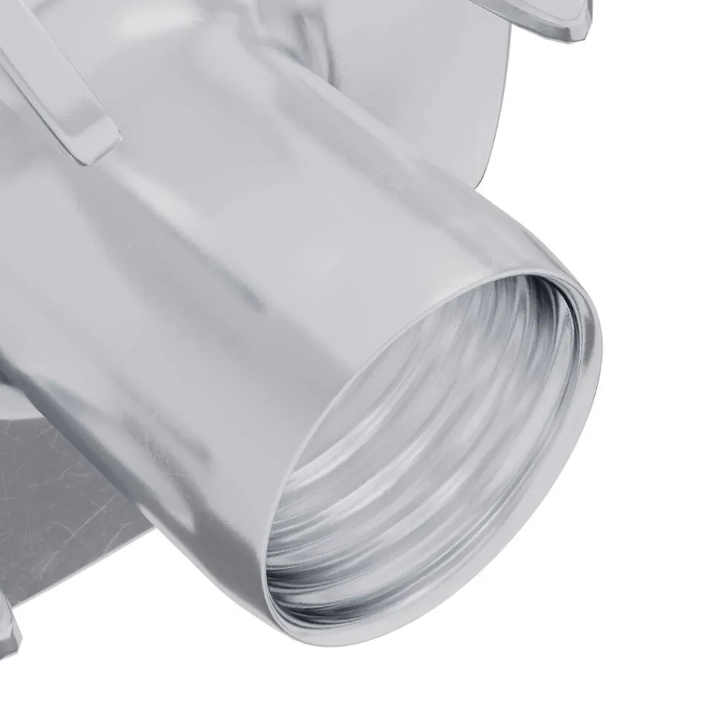 vidaXL Tuerca T dentada 2 pcs Plateado M6 mm Acero Hot