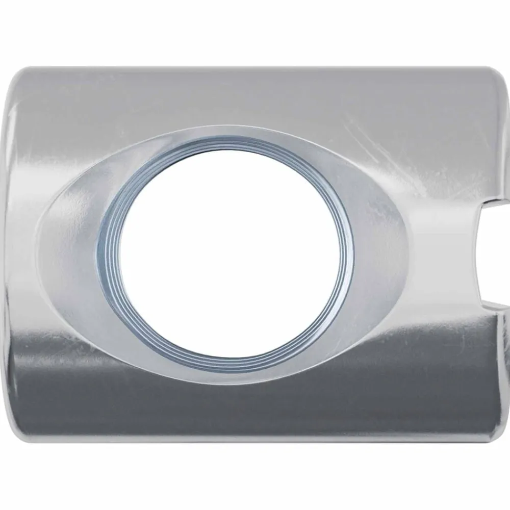 vidaXL Accesorios De Bricolaje-Tuercas de barril 2 pcs Plateado M6 x 13 mm Metal