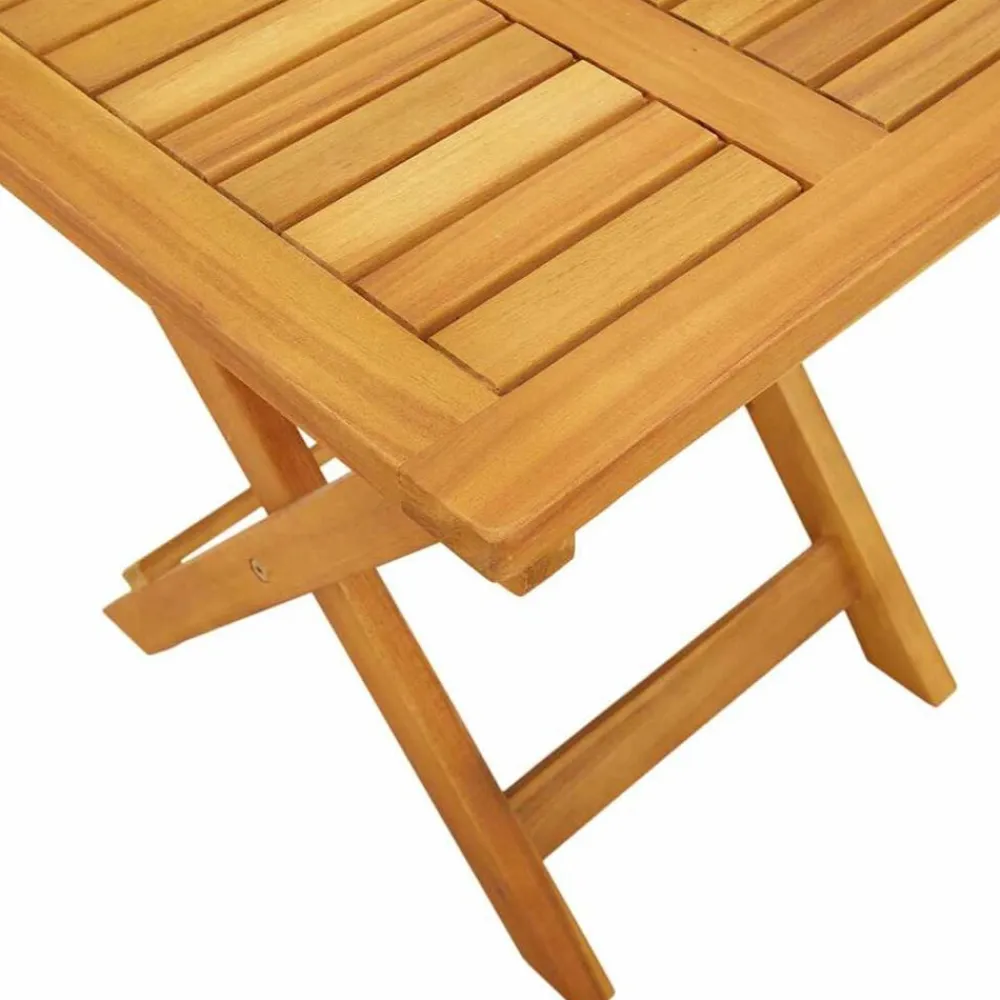 vidaXL Muebles De Jardín-Tumbona 2 pcs Madera de Acacia Sólida
