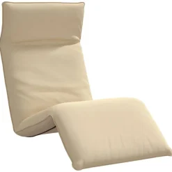 vidaXL Tumbona plegable 175x54x8,5 cm Tejido Oxford Beige Discount
