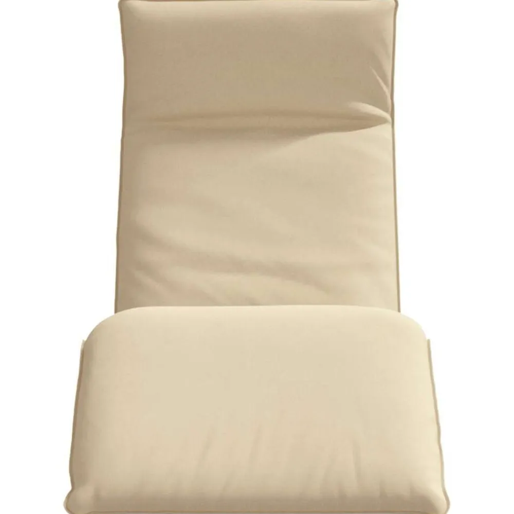 vidaXL Tumbona plegable 175x54x8,5 cm Tejido Oxford Beige Discount