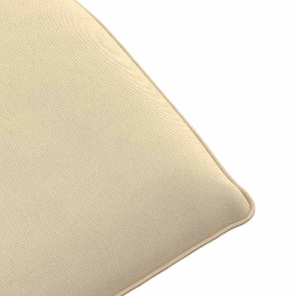vidaXL Tumbona plegable 175x54x8,5 cm Tejido Oxford Beige Discount