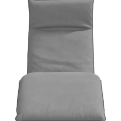 vidaXL Tumbona plegable 175x54x8,5 cm tejido oxford Gris Hot