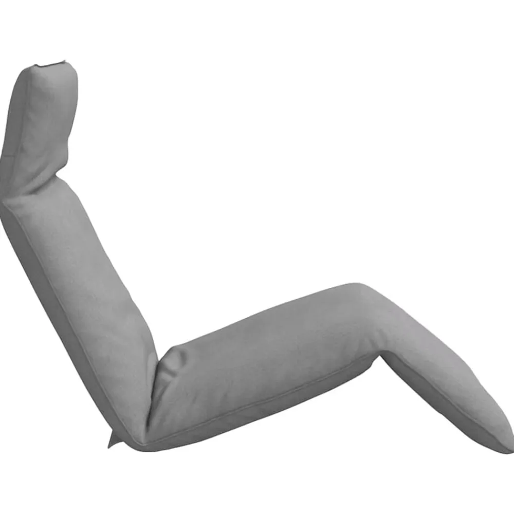 vidaXL Tumbona plegable 175x54x8,5 cm tejido oxford Gris Hot