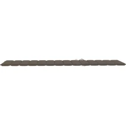 vidaXL Tumbonas con mesa y cojines 2 uds madera maciza de acacia Taupé Outlet