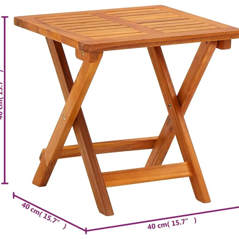 vidaXL Tumbonas con mesa y cojines 2 uds madera maciza de acacia Taupé Outlet