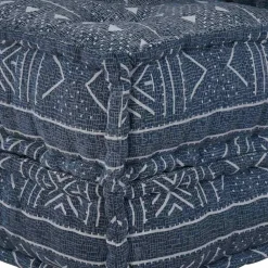 vidaXL Unidad de Sofá Modular Impresión Índigo 70 x 70 x 56 cm tela Estampado añil Sale