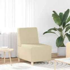 vidaXL Sofás-Unidad de Sofá Modular sin Brazos 2 pcs 55 x 74 x 82 cm