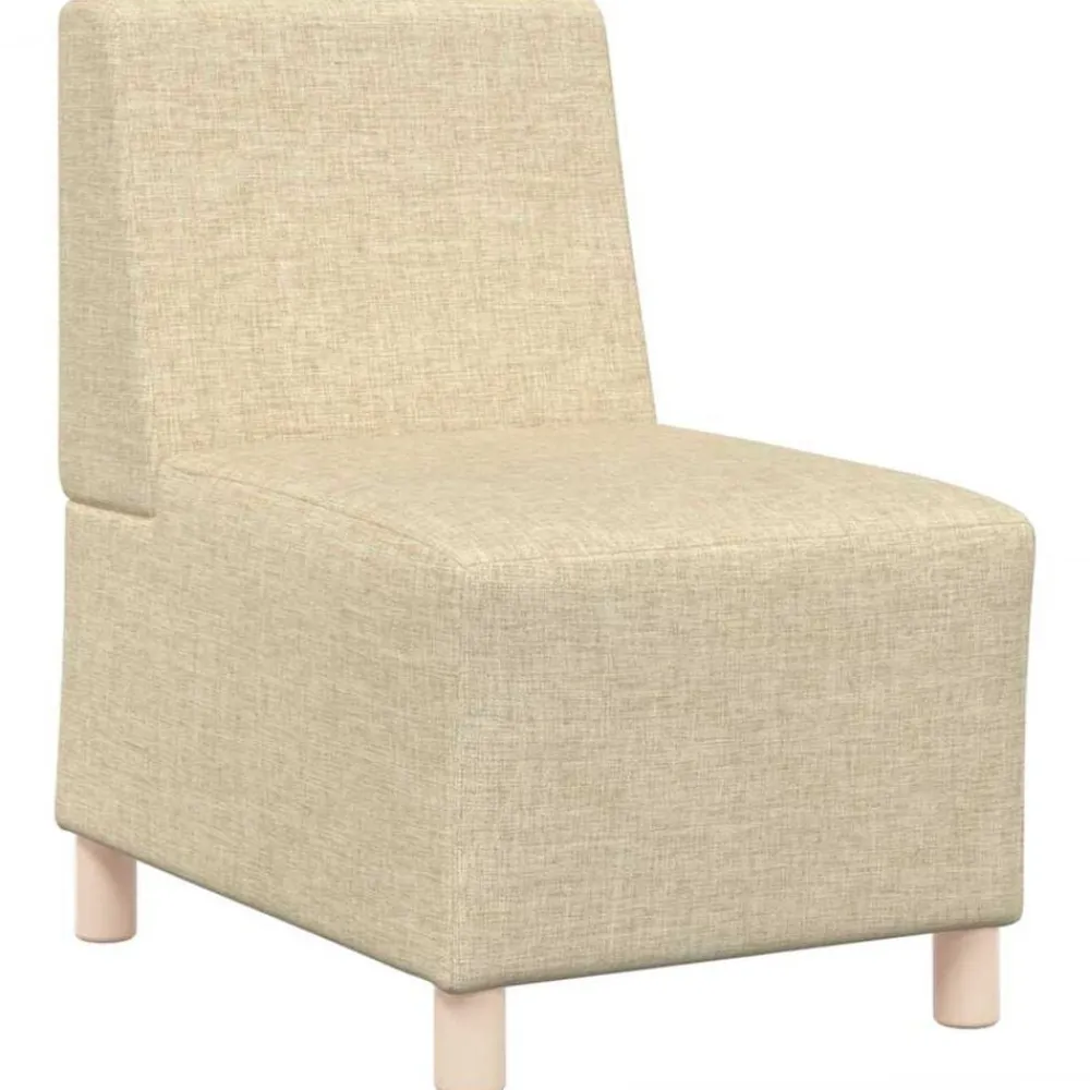 vidaXL Sofás-Unidad de Sofá Modular sin Brazos 2 pcs 55 x 74 x 82 cm