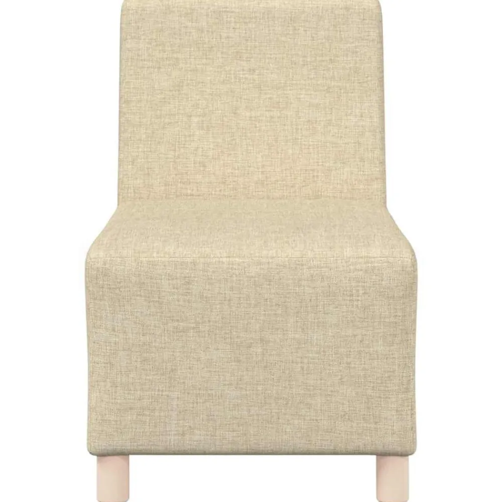 vidaXL Sofás-Unidad de Sofá Modular sin Brazos 2 pcs 55 x 74 x 82 cm