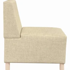 vidaXL Sofás-Unidad de Sofá Modular sin Brazos 2 pcs 55 x 74 x 82 cm