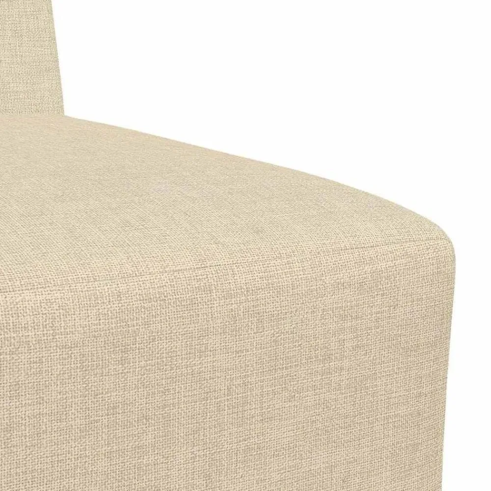 vidaXL Sofás-Unidad de Sofá Modular sin Brazos 2 pcs 55 x 74 x 82 cm