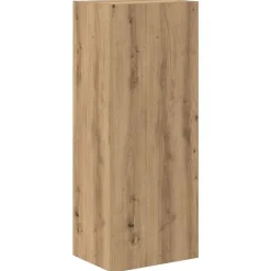 vidaXL Unidades de pared para TV 4 pcs Roble artesanal Roble artisan Outlet