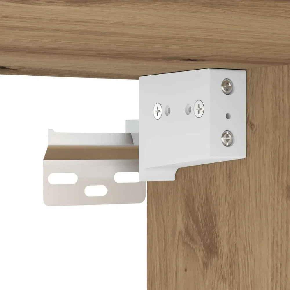vidaXL Unidades de pared para TV 6 pcs Madera Vieja Roble artisan Best