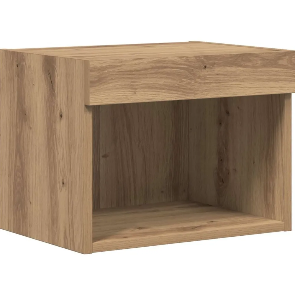 vidaXL Unidades de pared para TV 6 pcs Madera Vieja Roble artisan Best
