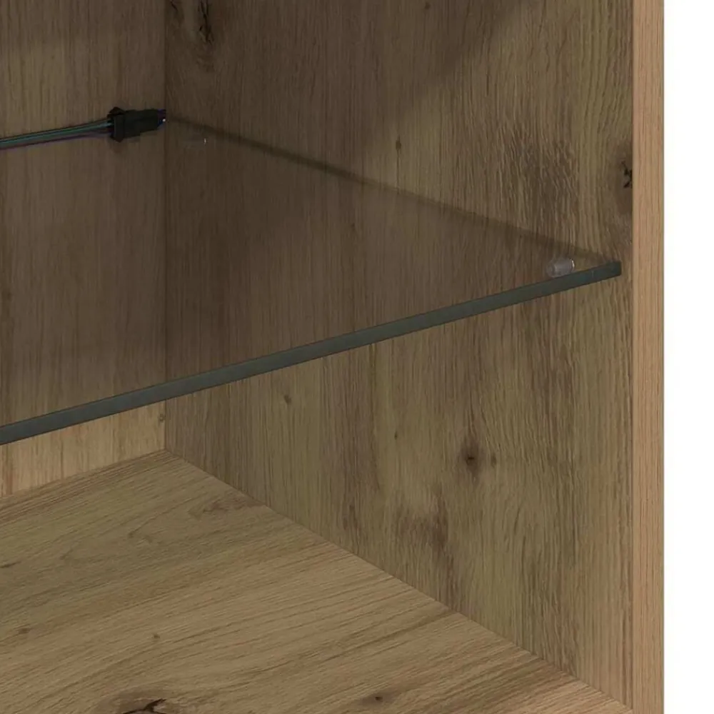 vidaXL Unidades de pared para TV 8 pcs Roble artesanal Roble artisan Best