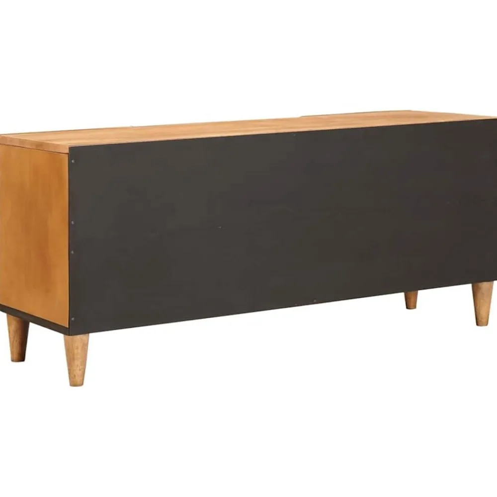 vidaXL Unidades de TV con estante Marrón Claro 105 x 33 x 46 cm Marrón claro (acabado desértico) Outlet