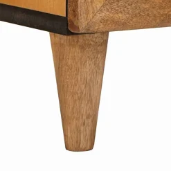 vidaXL Unidades de TV con estante Marrón Claro 105 x 33 x 46 cm Marrón claro (acabado desértico) Outlet