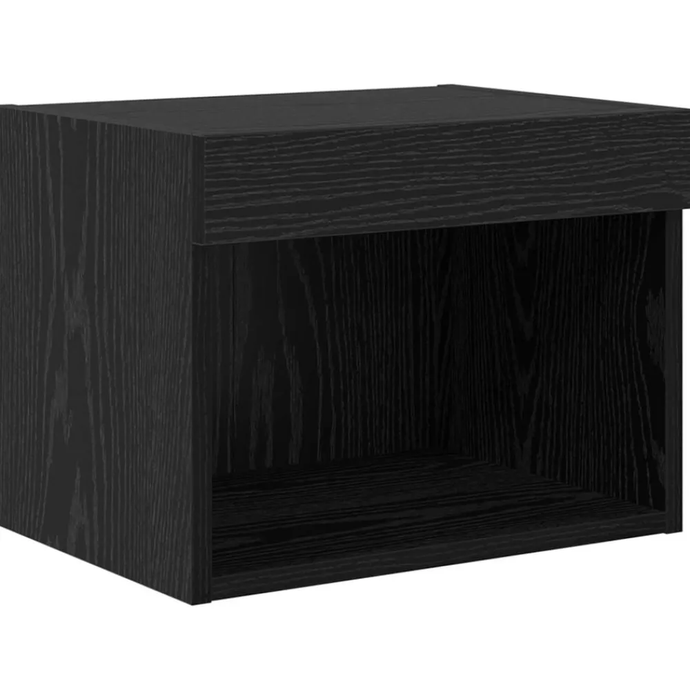 vidaXL Muebles Tv-Unidades de TV de Pared con LED con LED 5 pcs