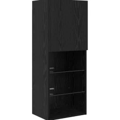 vidaXL Muebles Tv-Unidades de TV de Pared con LED con LED 5 pcs