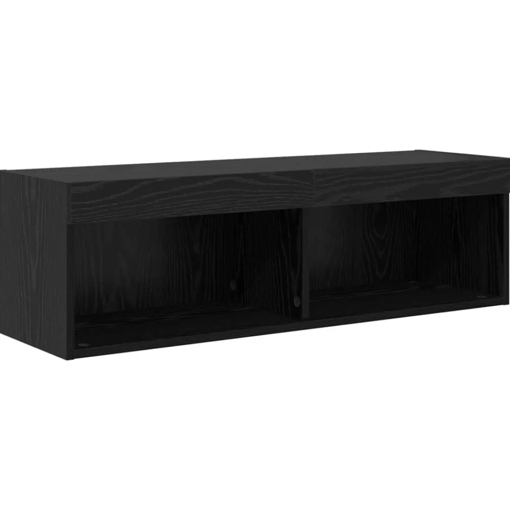 vidaXL Muebles Tv-Unidades de TV de Pared con LED con LED 5 pcs