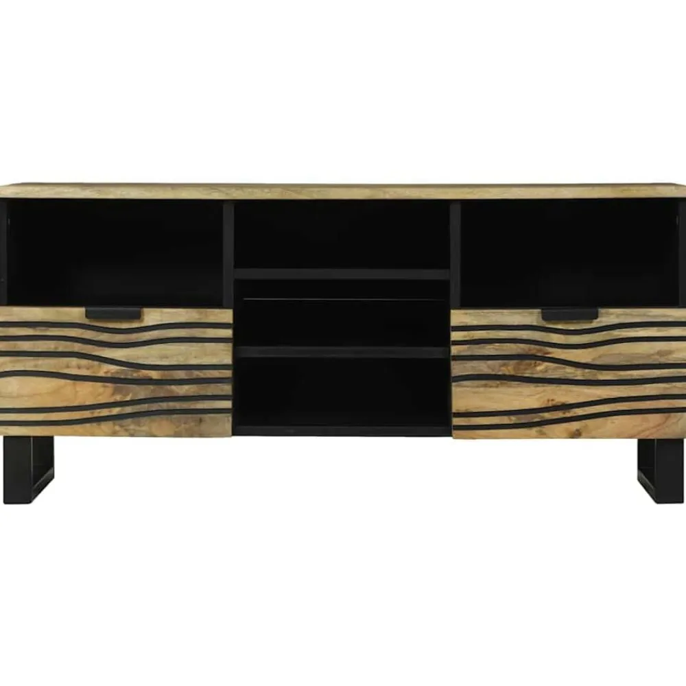 vidaXL Muebles Tv-Unidades de TV Marrón 100 x 33 x 46 cm Madera contrachapada